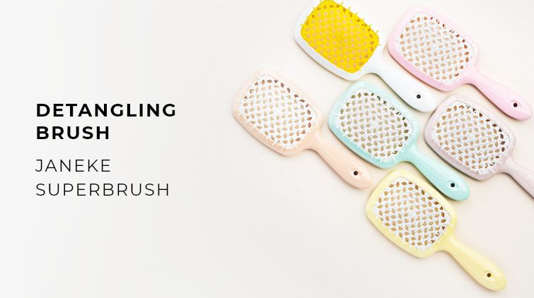 2023 Best Detangling Brush Janeke SuperBrush. A Hot Thing!