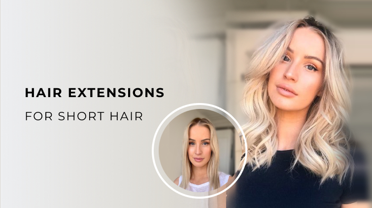 Hair extensions outlet for short hair