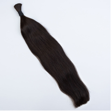 Dark Brown #2 Hand-tied Weft Hair Extensions