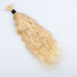 Blonde #60 Wavy Russian Hair