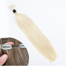 Cold Blonde #60 Clip-in Hair Extensions