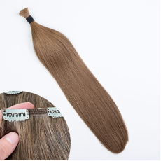 Golden Brown #12 Clip-in Hair Extensions