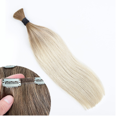 Ombre Blonde #60 Clip-in Hair Extensions