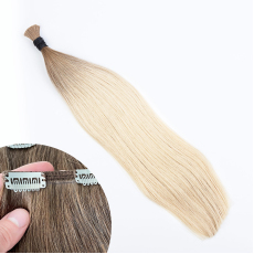 Ombre Blonde #613 Clip-in Hair Extensions