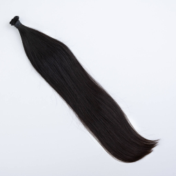 Jet Black #1 K-Tip Hair Extensions