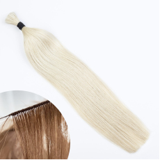 Hand-tied Weft Platinum Blonde