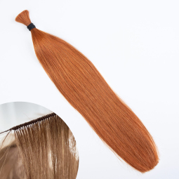 Hand-tied Weft Red Copper #130