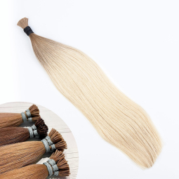 Ombre Blonde #613 I-Tip Hair Extensions