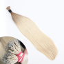 Ombre Blonde #613 & Light Brown Russian Nano Ring Hair Extensions