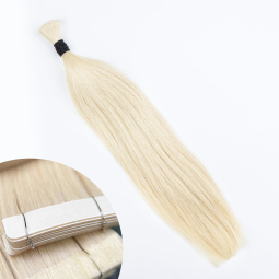 Cold Blonde #60 Tape-in Hair Extensions
