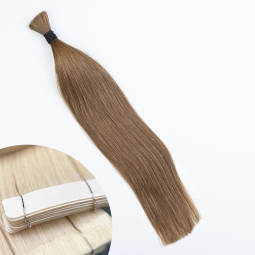 Light Caramel #10 Tape-in Hair Extensions
