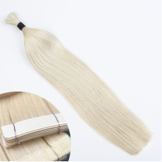 Platinum Blonde Tape-in Hair Extensions