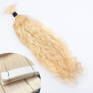 Warm Blonde #613 Russian Wavy Tape-in Hair Extensions