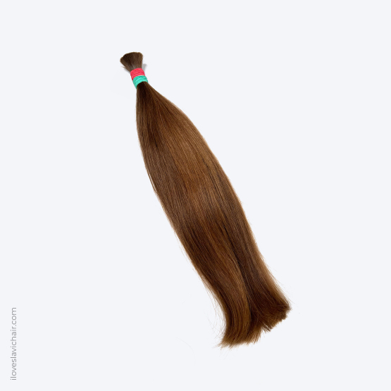 16" - 44 cm Virgin Slavic Hair Bundle Color #7 - 78 grams