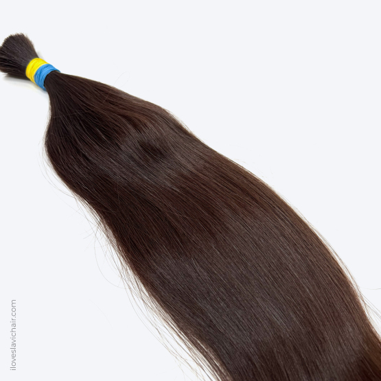 18" - 46 cm Virgin Slavic Hair Bundle Color #5, 132 grams