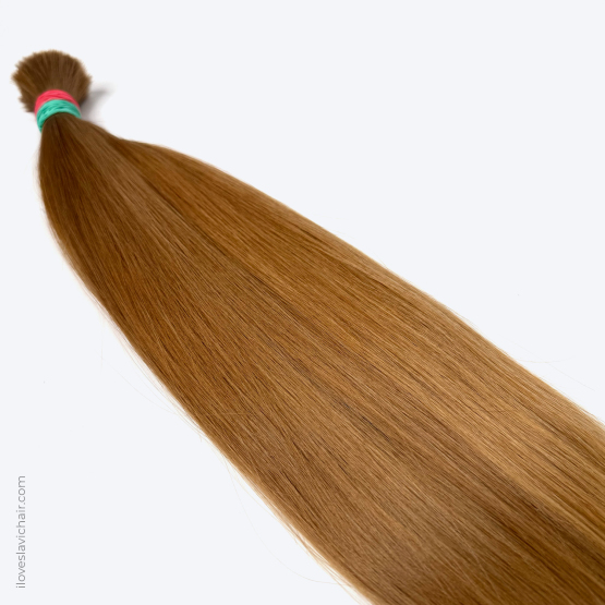 18" - 44 cm Virgin Slavic Hair Bundle Color #8 - 113 grams