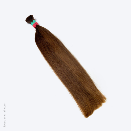 20" - 53 cm Virgin Slavic Hair Bundle, Color #7 - 109 grams