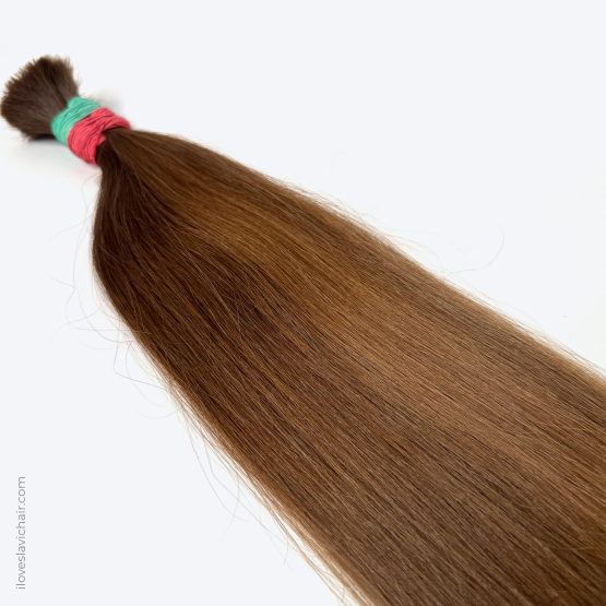 20" - 53 cm Virgin Slavic Hair Bundle, Color #7 - 109 grams
