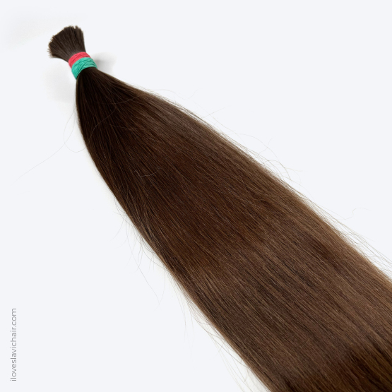22" - 54 cm Virgin Slavic Hair Bundle, Color #6 - 143 grams