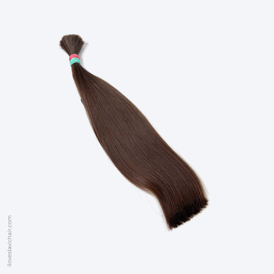 16" - 42 cm Virgin Slavic Hair Bundle Color #6 - 75 grams