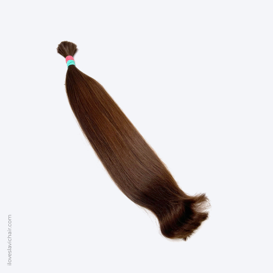 20" - 50 cm Virgin Slavic Hair Bundle, Color #6 - 69 grams