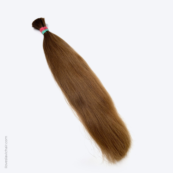 22" - 55 cm Virgin Slavic Hair Bundle, Color #7 - 134 grams