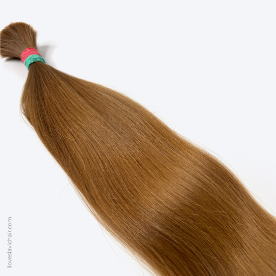 14" - 39 cm Virgin Slavic Hair Bundle Color #7 - 67 grams