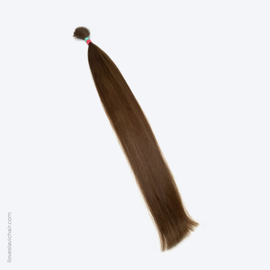 32" - 80 cm Virgin Slavic Hair Bundle Color #6 - 111 grams