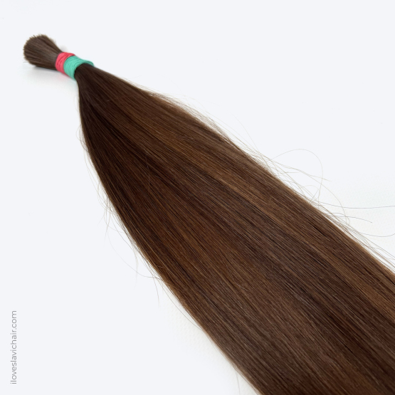 16" - 42 cm Virgin Slavic Hair Bundle Color #6 - 57 grams