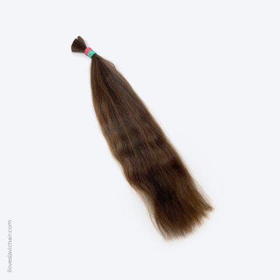 20" - 53 cm Virgin Slavic Hair Bundle, Color #6 - 70 grams