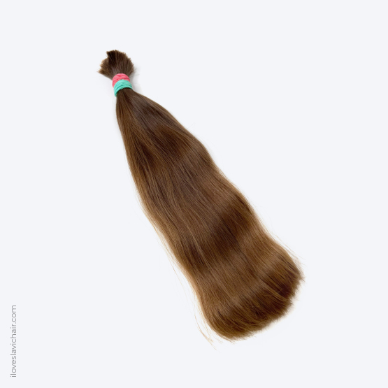 14" - 35 cm Virgin Slavic Hair Bundle Color #7 - 88 grams