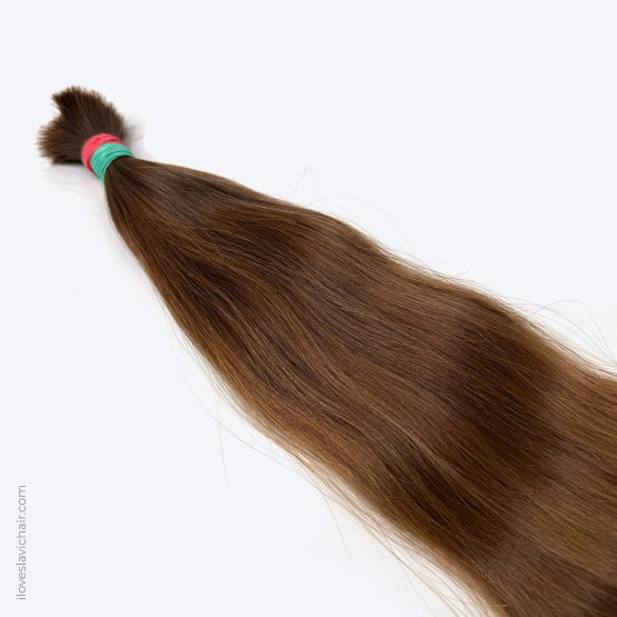 14" - 35 cm Virgin Slavic Hair Bundle Color #7 - 88 grams