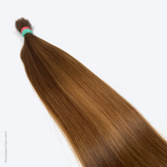 16" - 41 cm Virgin Slavic Hair Bundle Color #7 - 59 grams