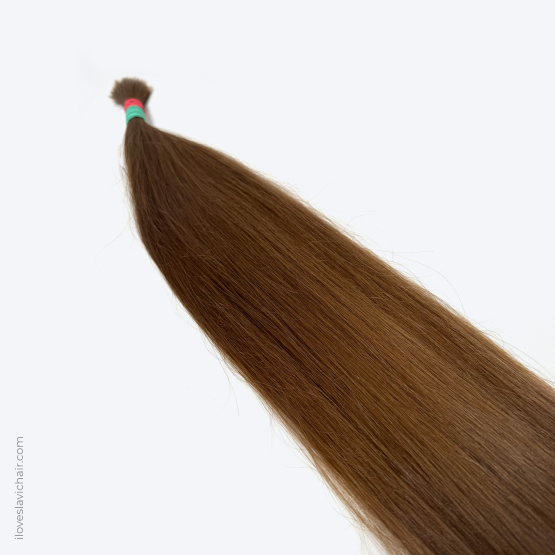 26" - 65 cm Virgin Slavic Hair Bundle Color #6-7, 64 grams