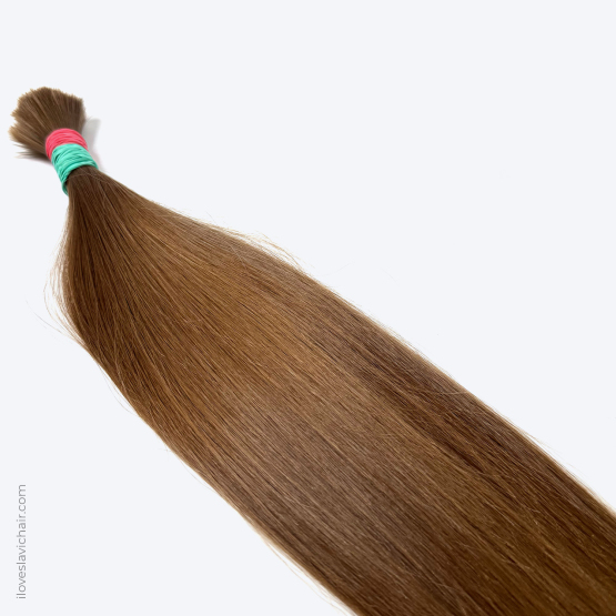 16" - 40 cm Virgin Slavic Hair Bundle Color #7 - 61 grams
