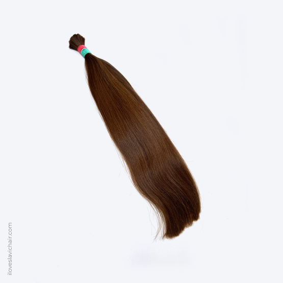 20" - 50 cm Virgin Slavic Hair Bundle, Color #6 - 107 grams