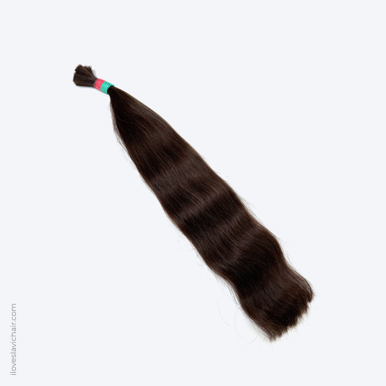 20" - 51 cm Virgin Slavic Hair Bundle, Color #5 - 65 grams