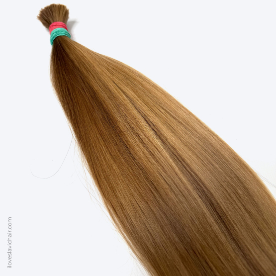 16" - 43 cm Virgin Slavic Hair Bundle Color #8 - 107 grams