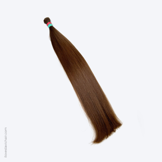 20" - 54 cm Virgin Slavic Hair Bundle, Color #6 - 124 grams