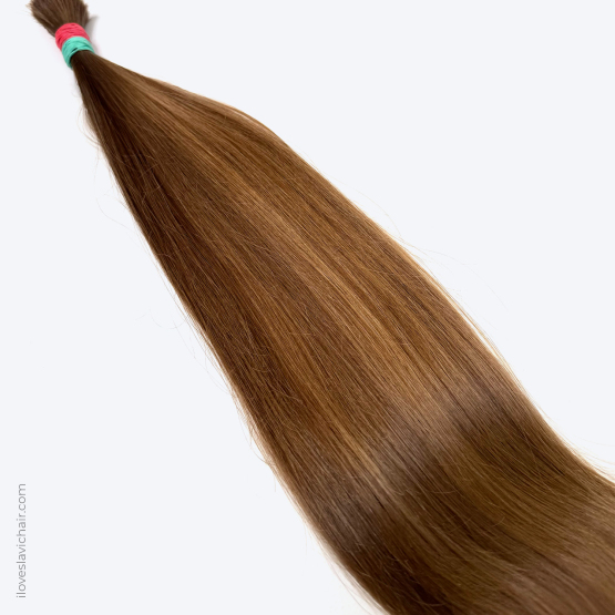 16" - 42 cm Virgin Slavic Hair Bundle Color #7 - 63 grams