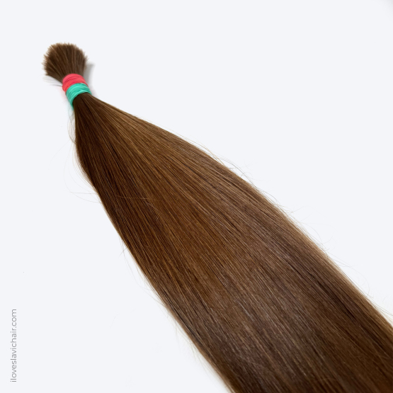 16" - 40 cm Virgin Slavic Hair Bundle Color #7 - 63 grams