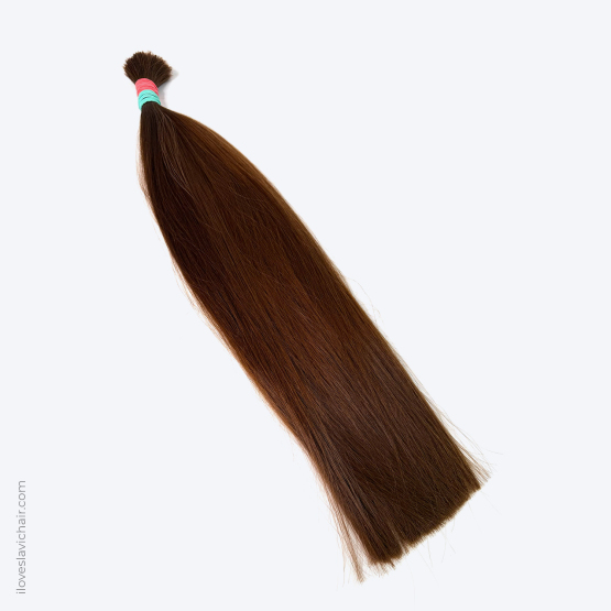 18-Inch (46 cm) Virgin Slavic Hair Bundle – Color #5, 72g
