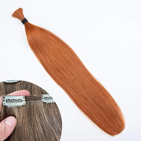 Red Copper #130 Clip-in Hair Extensions