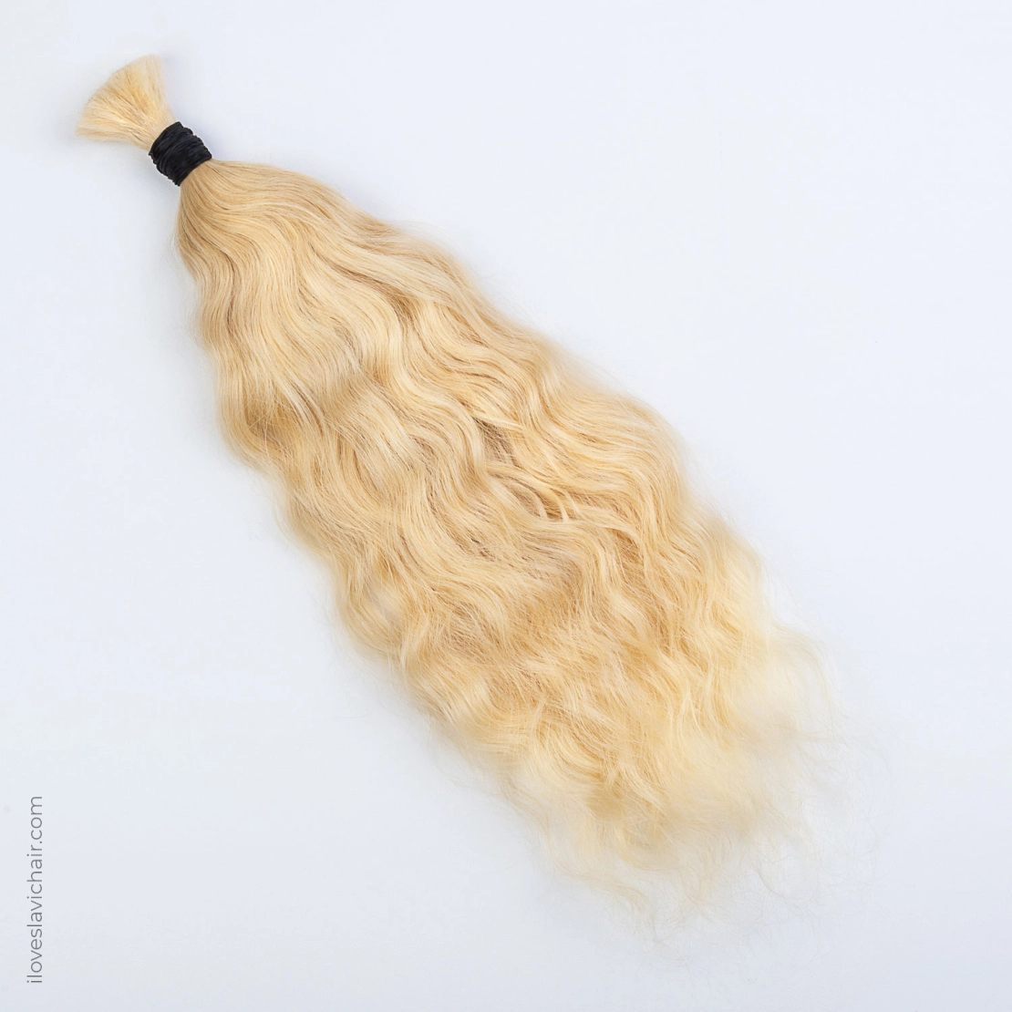 Blonde #60 Wavy K-Tip Hair Extensions