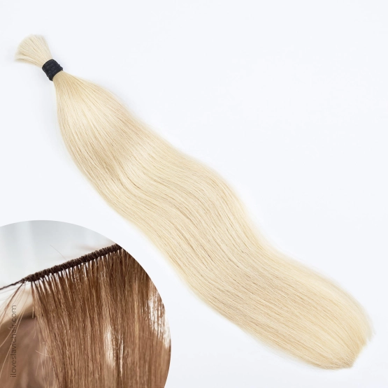 Hand-tied Weft Warm Blonde #613