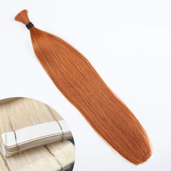 Red Copper #130 Tape-in Hair Extensions