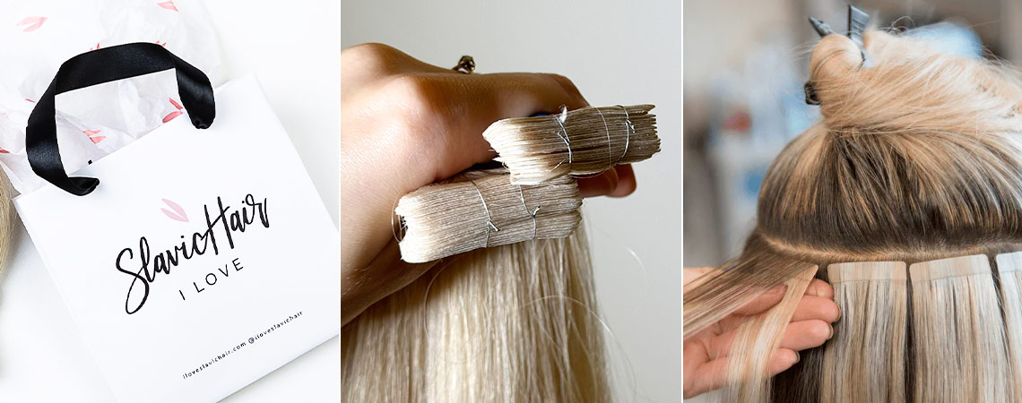 Tape in extentions