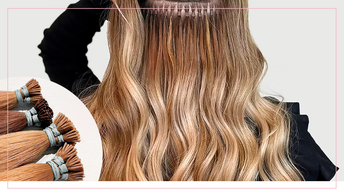 I-tip hair extensions