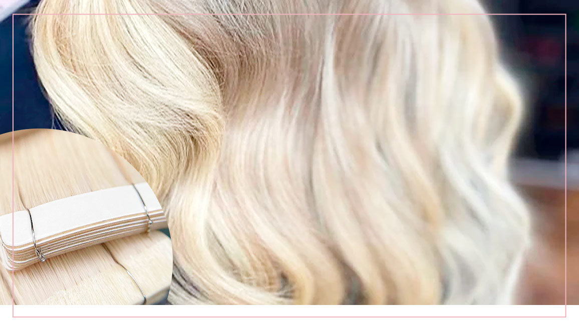 Tape-in hair extensions